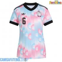 Camisa de time de futebol Bélgica Axel Witsel #6 Replicas 2º Equipamento Feminina Mundo 2026 Manga Curta